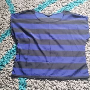 Striped over sized Blouse